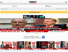 Tablet Screenshot of kanal32.com.tr
